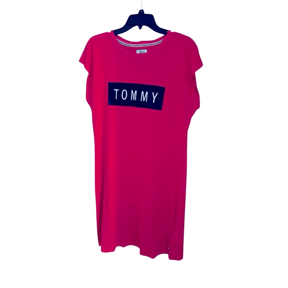 Tommy shirt dress, Large